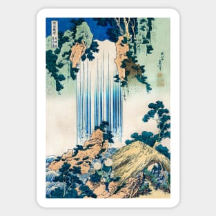 Yoro Waterfall in Mino Province Sticker